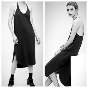 Aritzia Wilfred Colonne Racerback Midi Dress